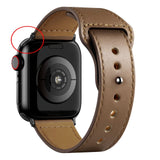 Leather watch band For Apple watch size 44mm 40mm 42mm 38mm  iWatch series 3 4 5 6 se 7 41mm/45mm