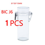 Transparent Plastic Lighter Case For BIC J3 J6 Waterproof Protective